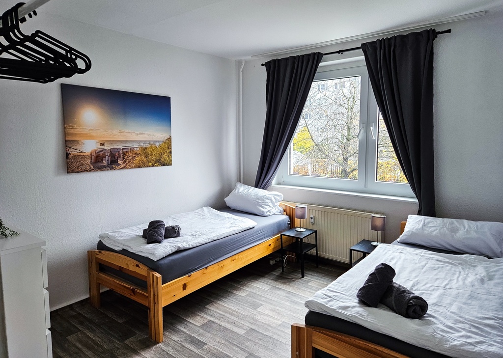 HAL24 3Zimmer Wohnung Uni Flughafen